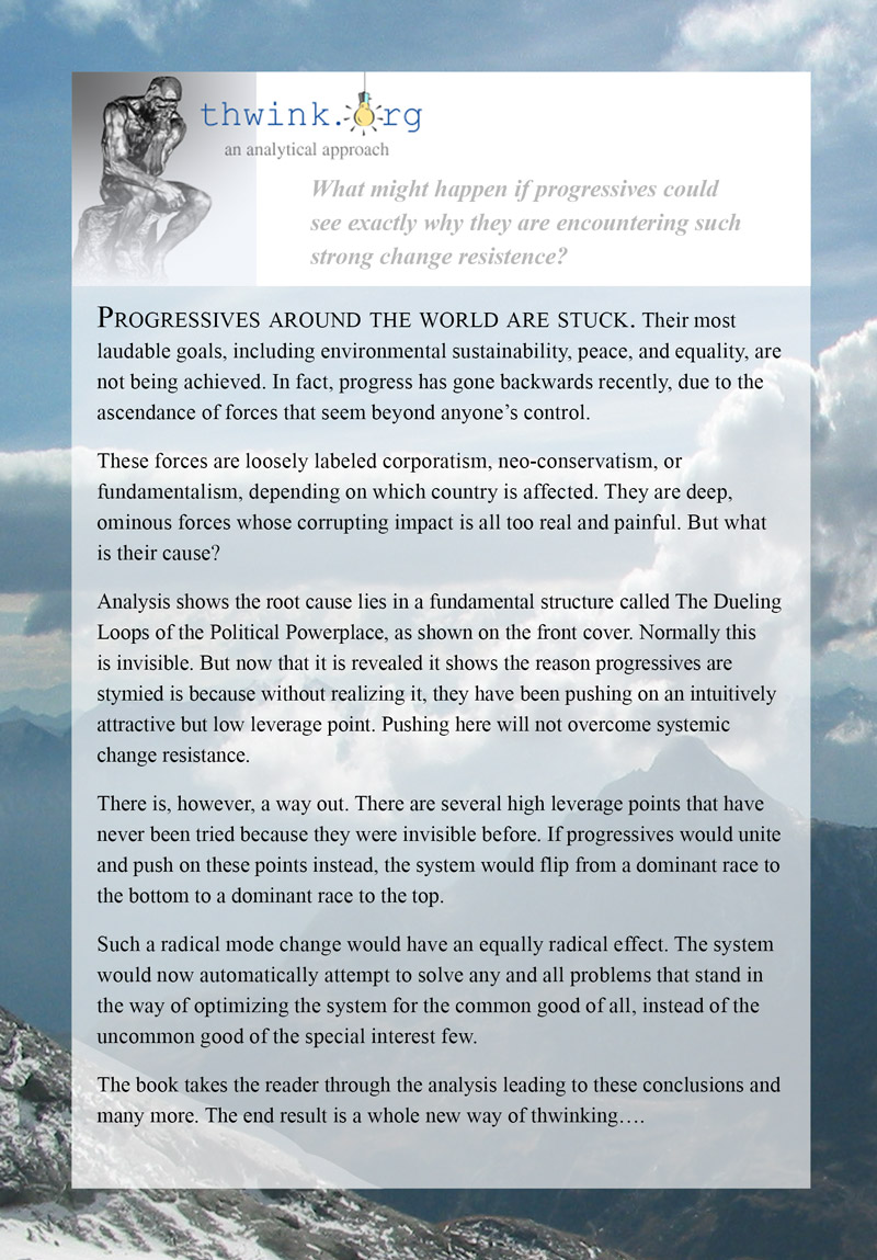 Dueling Loops book back cover